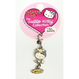 Vintage Y2K Charm It! Hello Kitty Capricorn Charm - New